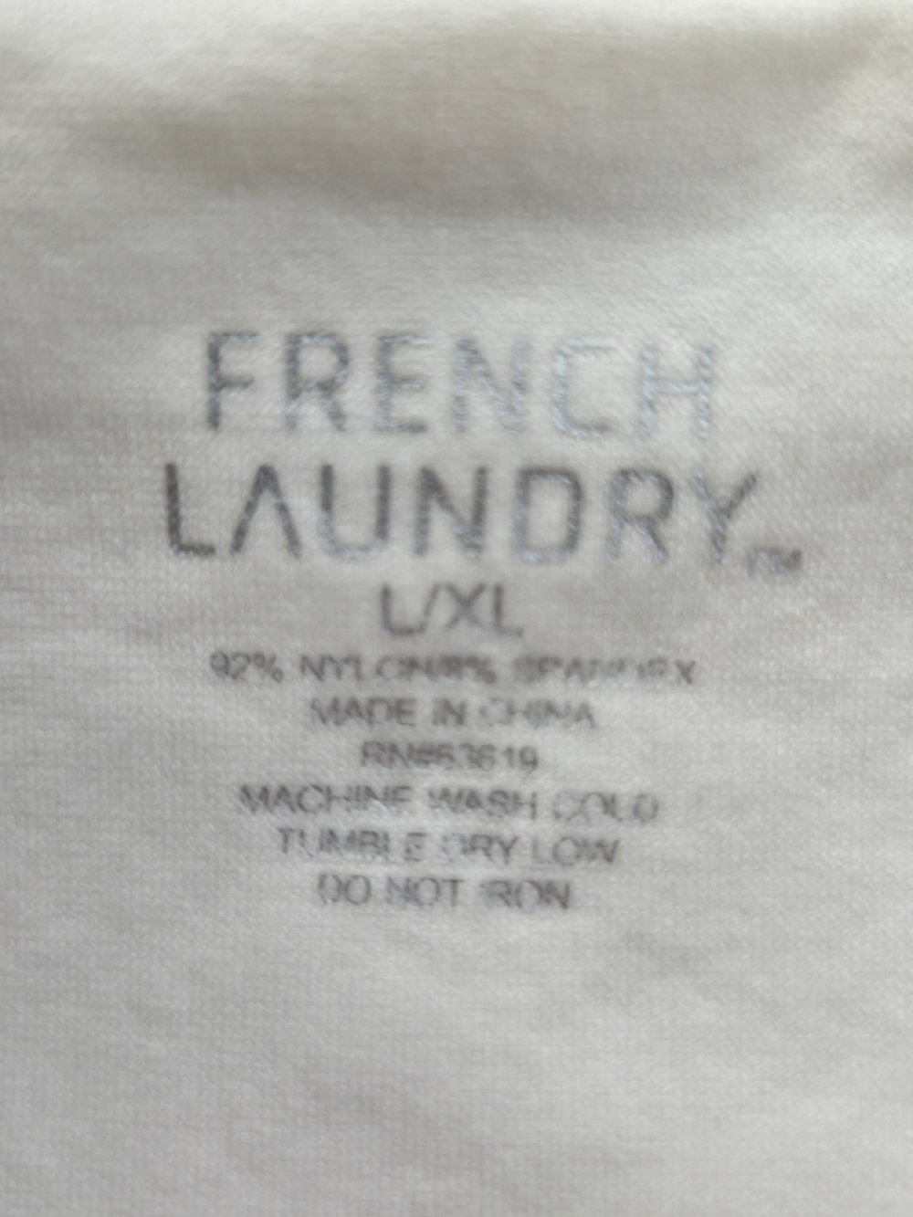 French Laundry Cream and Brown Scoop Neck Tank Top - Picture 4 of 4